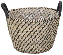 Banjul Potato Basket Black D33H22
