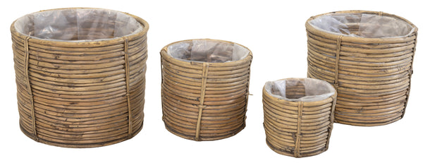 Lof Cylinder Basket Grey S4 D17/35H15/29